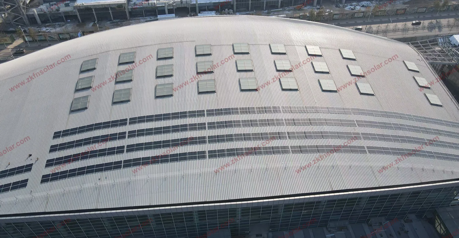 Dezhou Ostbahnhof Leichtbau-PV-Projekt