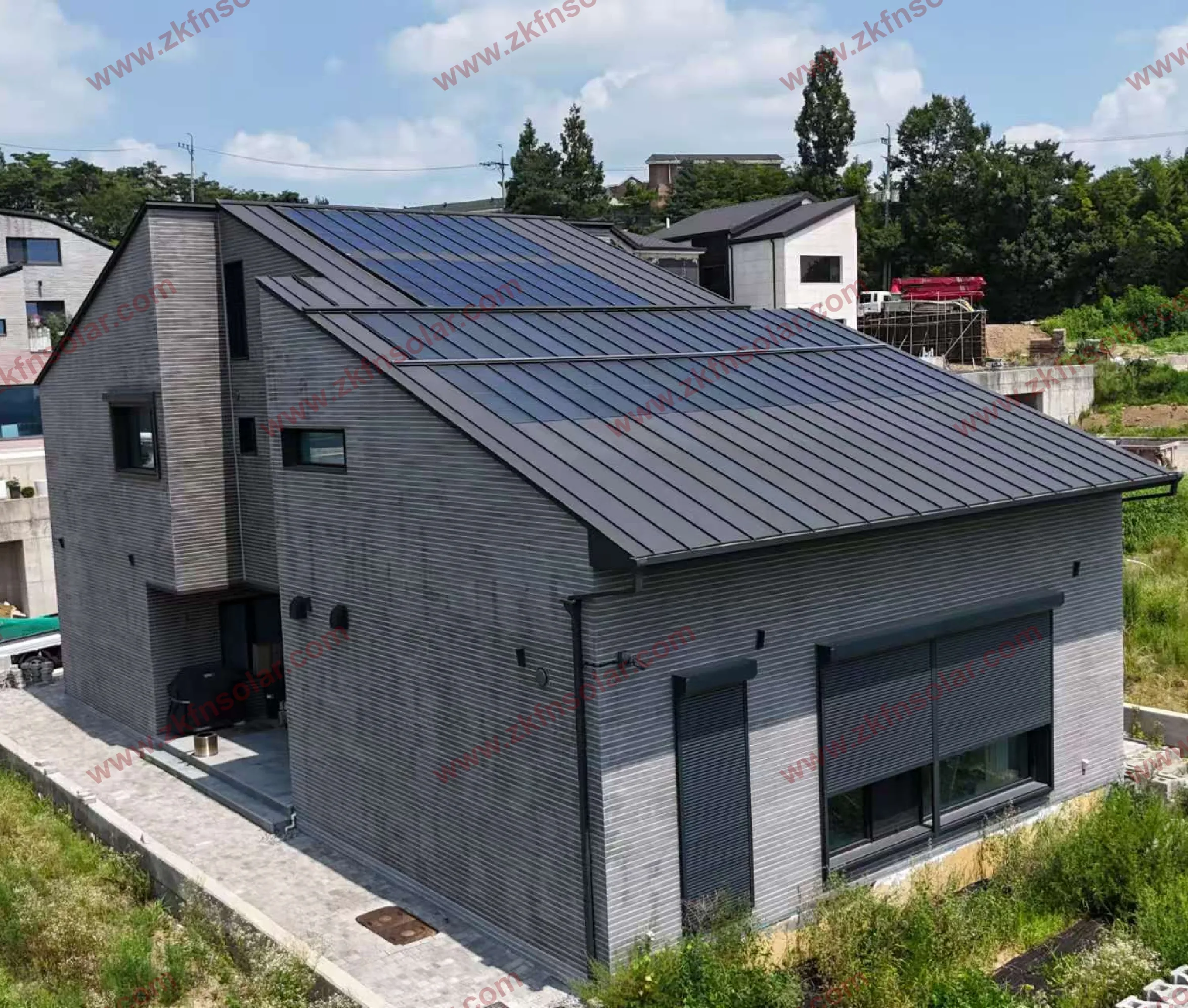 Sudkorea Ubersee PV-Projekt
