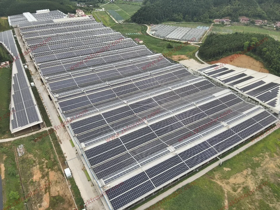 Nanping Hongrui Leichtbau-Stahldach PV-Projekt