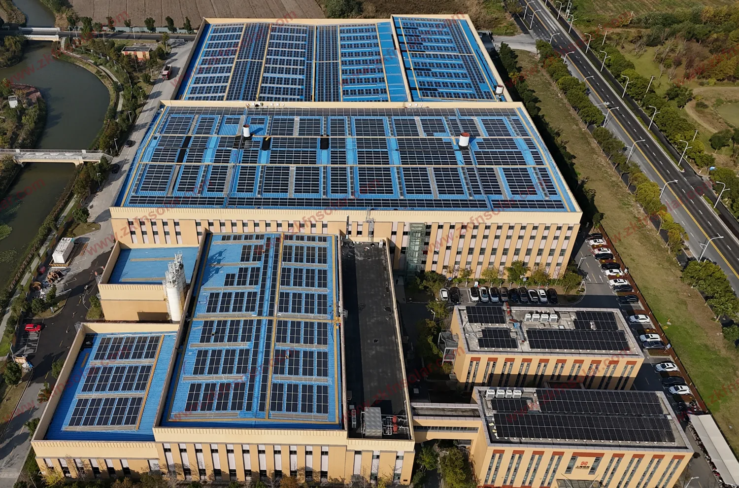 Shanghai Huanyun Umweltschutz PV-Projekt