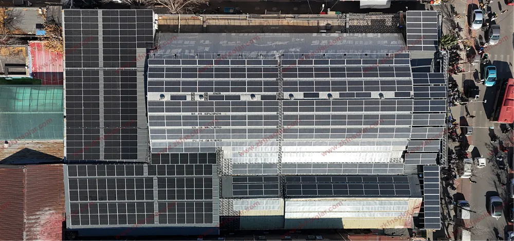 Tianjin Jingjiang Marktplatz PV-Projekt