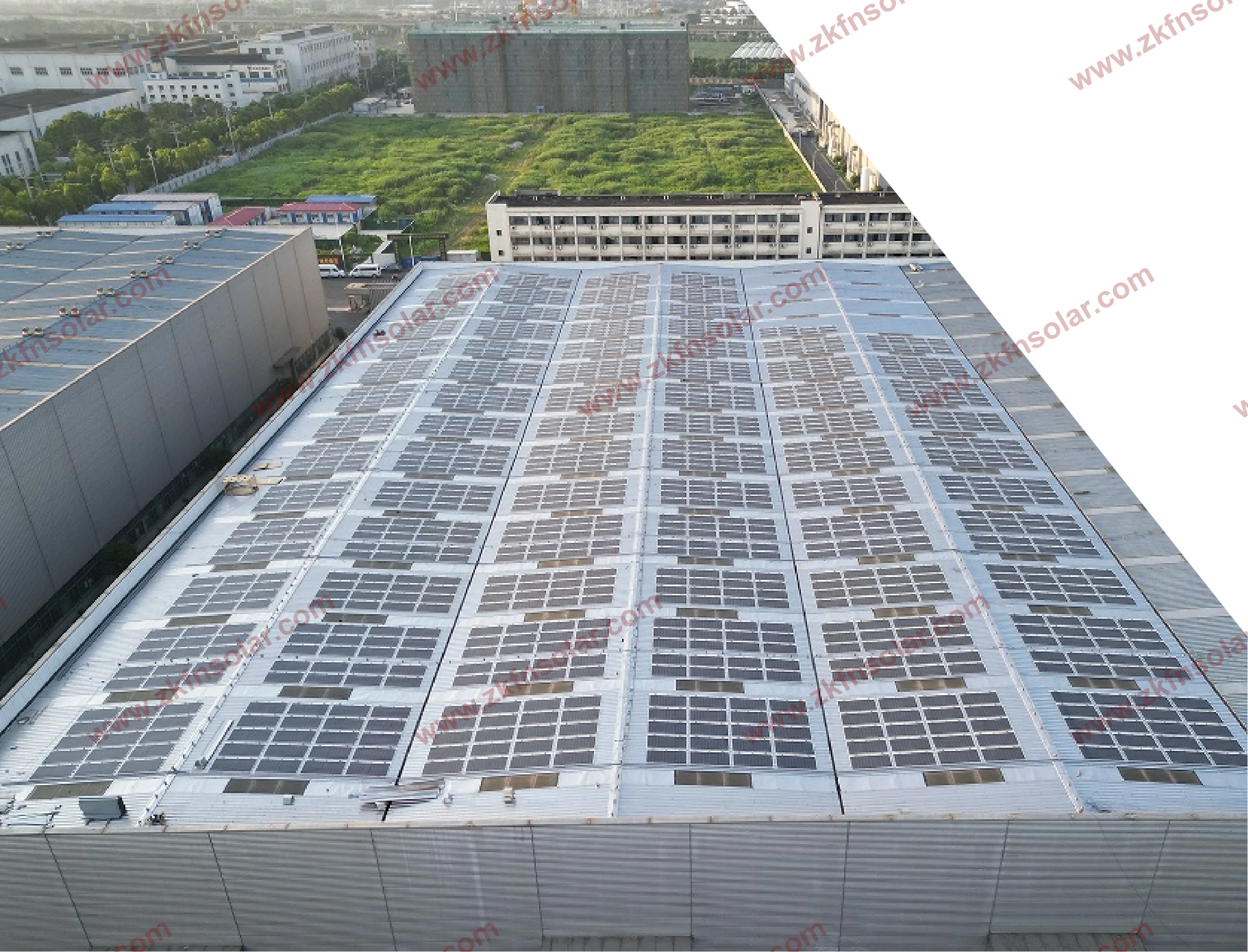 Wangxing Vorhangfassade Dach PV-Kraftwerk