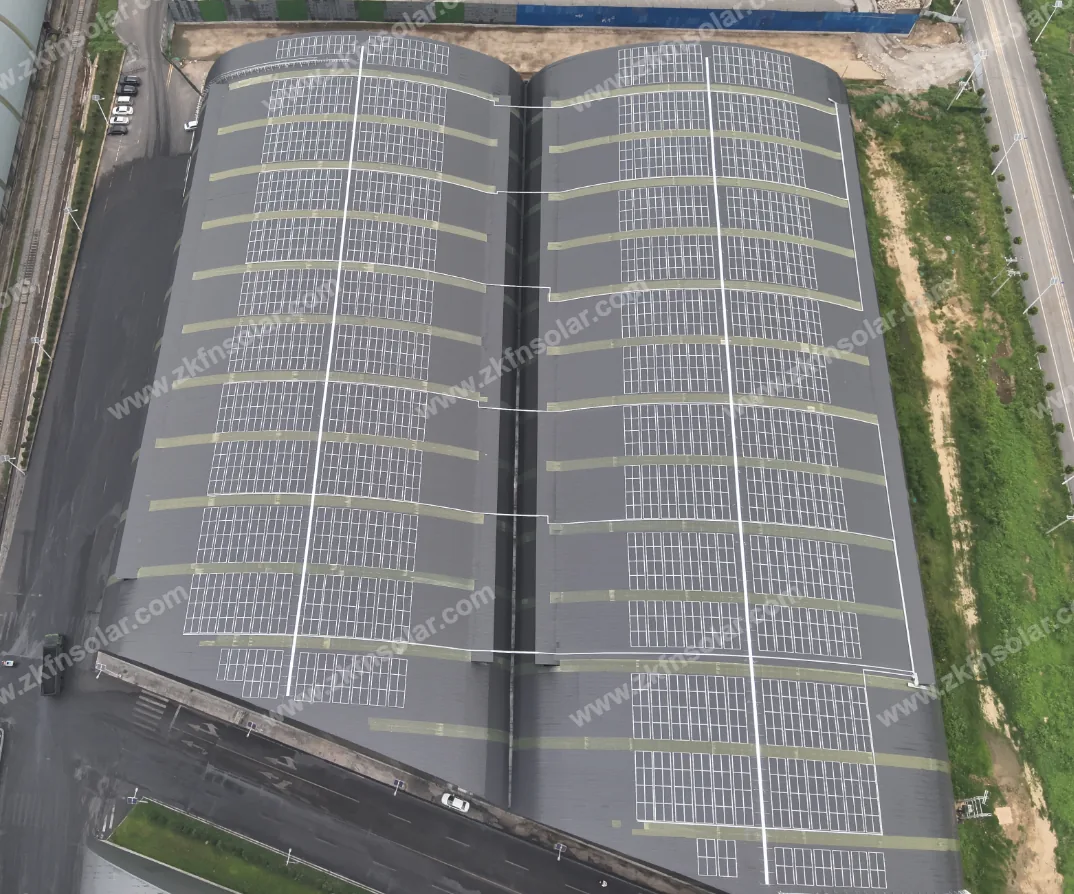 Zhonglian Eisenbahn Logistikzentrum PV-Projekt