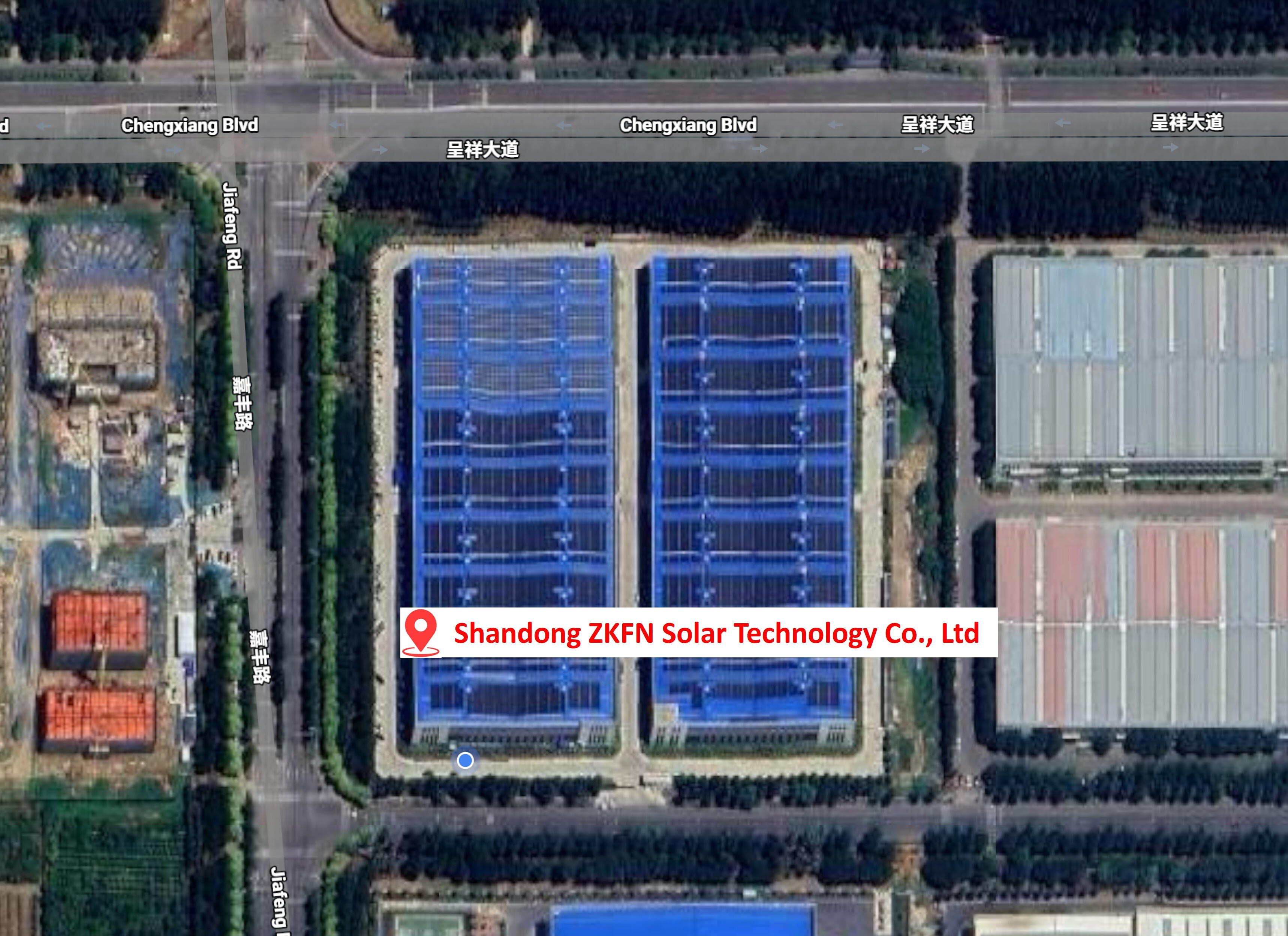 ZKFN Solar Map Location